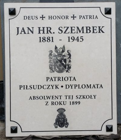 tablica pamiątkowa Krakow